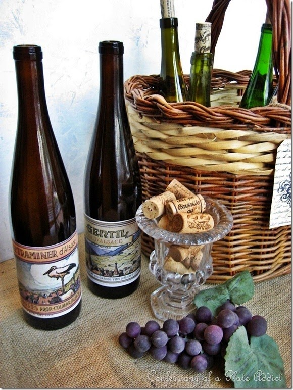 CONFESSIONS OF A PLATE ADDICT DIY Vintage French Wine Bottles CONFESSIONS OF A PLATE ADDICT DIY Vintage French Wine Bottles