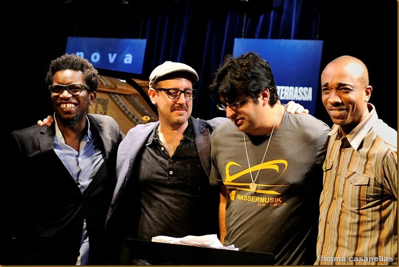 Aruán Ortiz, John Hébert, Rez Abbasi i Eric McPherson, Nova Jazz Cava, Terrassa 2013