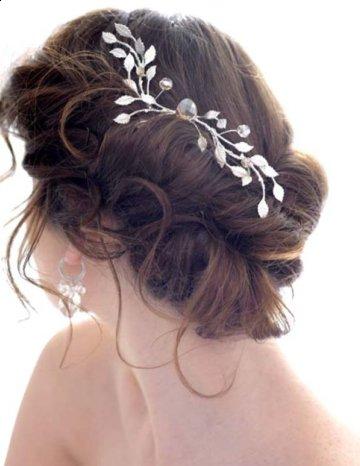 Wedding Hairstyles Top Knot Bun