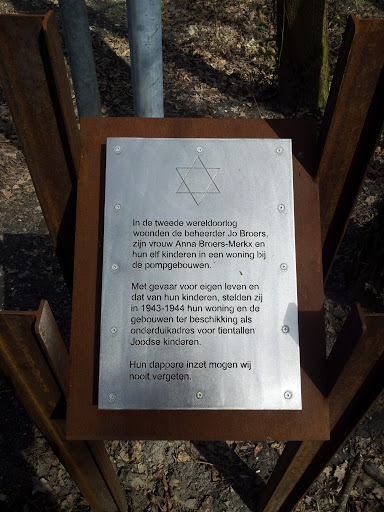 Monument Ter Herdenking Van De Ondergedoken Joodse Kinderen.(2012)