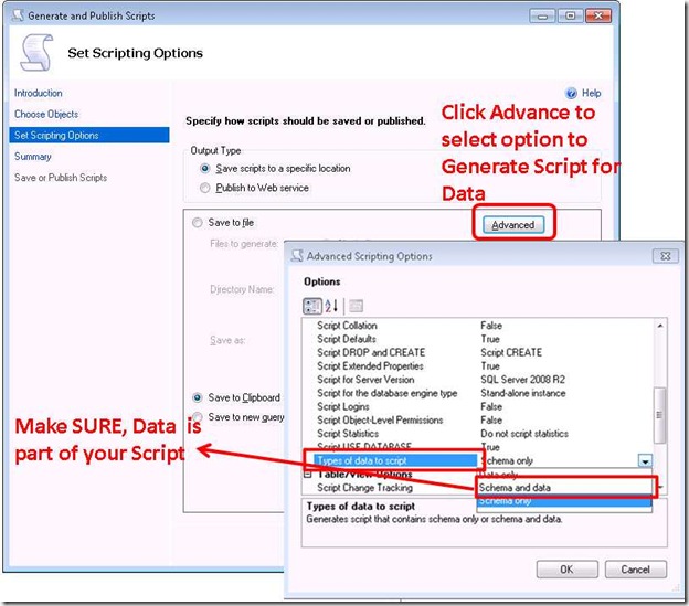 How to backup SQL table ?  