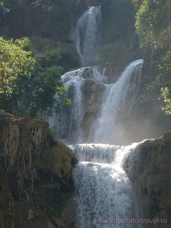 Obiective turistice Laos: cascada Kuang Si