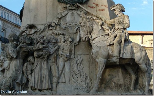 Wellington triunfante - Monumento a la batalla de Vitoria