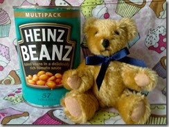 Golden Small Bear with Beanz