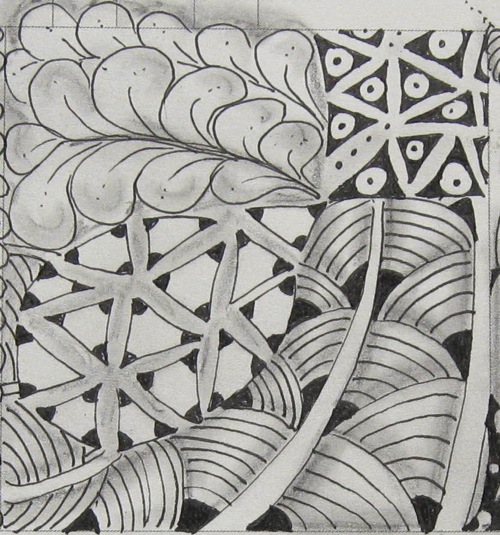 Tangled Up In Art: One Zentangle a Day - Day 23