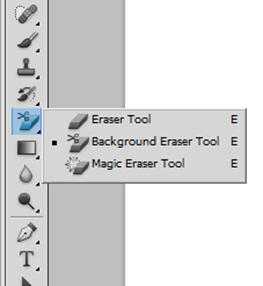 Eraser tool set