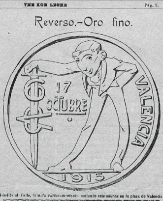 1915-10-25 TKL Joselito y Miuras Valencia
