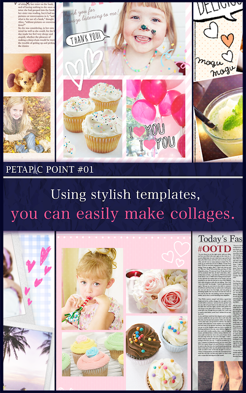 Android application Petapic - Photo Collage App screenshort