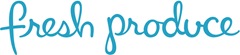 Fresh Produce Logo in Blue