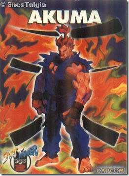 Akuma-gouki- Card Street Fighter Zero 2