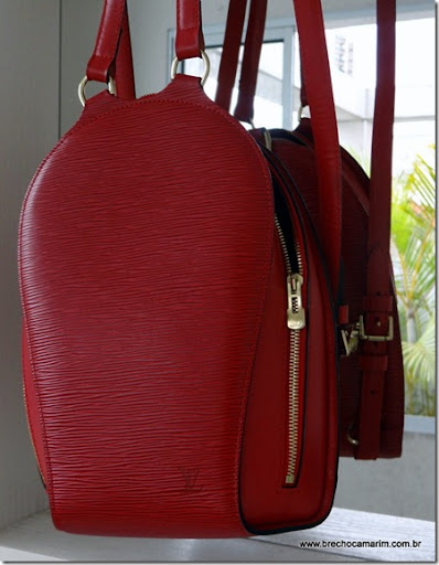 bolsa louis vuitton original vermelha