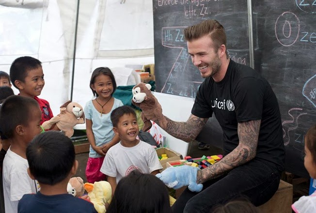 David Beckham Typhoon Haiyan Unicef (6)