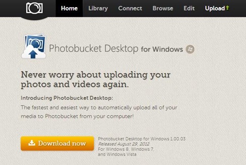 Photobucket Desktop for Windows