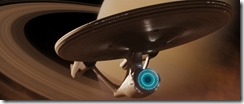 Star Trek Enterprise at Saturn