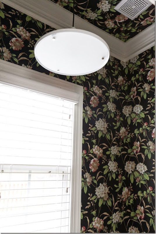 makeover with wallpaper diy