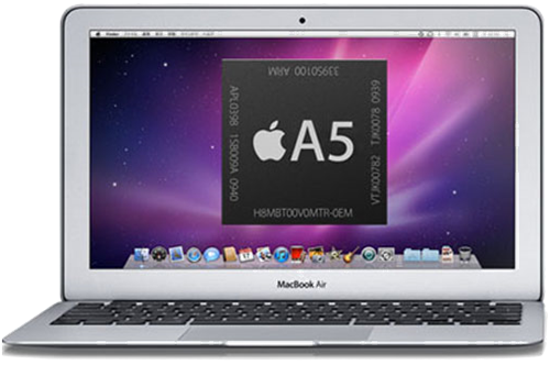 報告指出，蘋果已經製作搭載 A5 處裡器的 MacBook Air