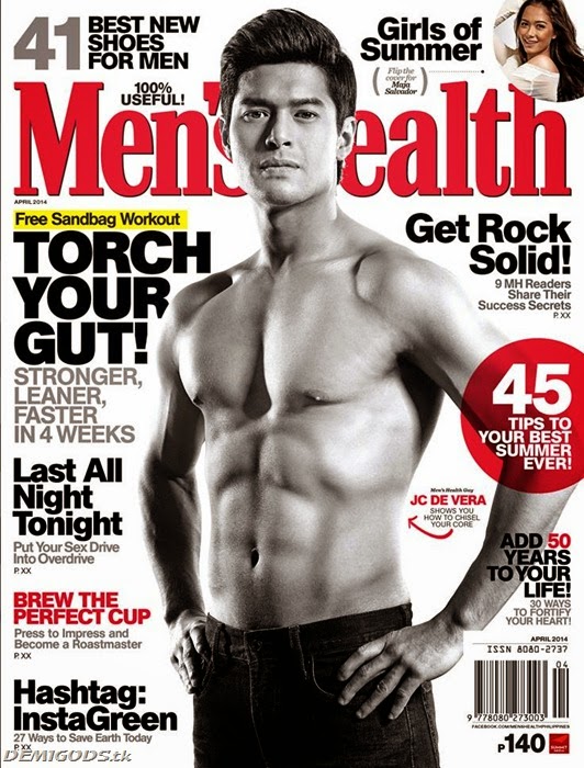 JC de Vera Men's Health Philippines cover