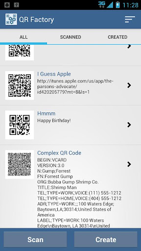 QR Factory - Scan Create