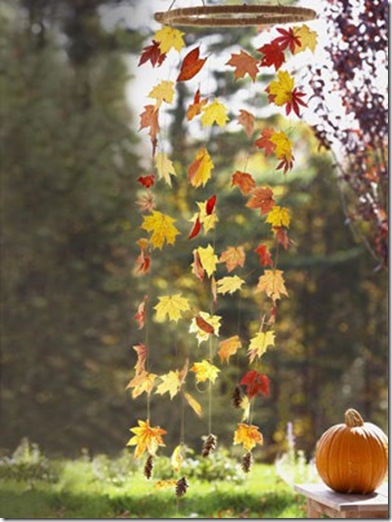fall leaf mobile