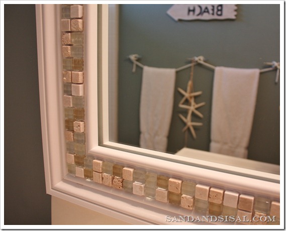 Decorate a Mirror with Tile