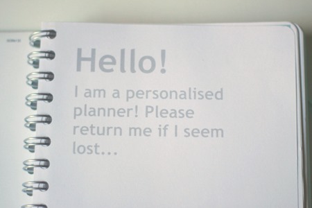 Customised Personal Planner (2)