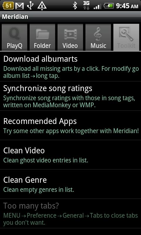 Meridian Player Pro Verifier Screen 3