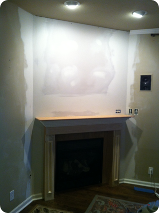 How To Transform A Corner Fireplace Thrifty Decor Diy And Organizing How To Transform A Corner Fireplace, How To Redo A Corner Fireplace