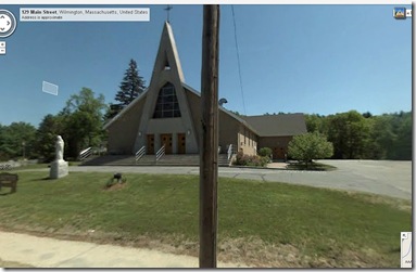 Main street church, Wilmington, MA