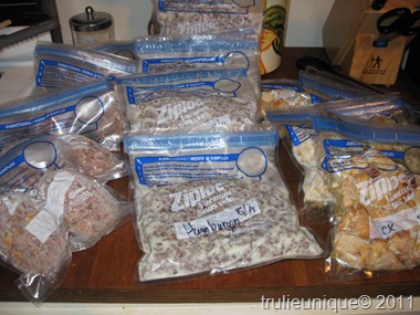 freezer meals, time saving meals, 