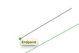 Green end point