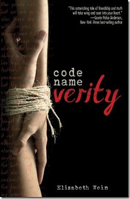 book cover of Code Name Verity by Elizabeth Wein