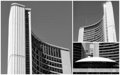 Toronto City Hall collage