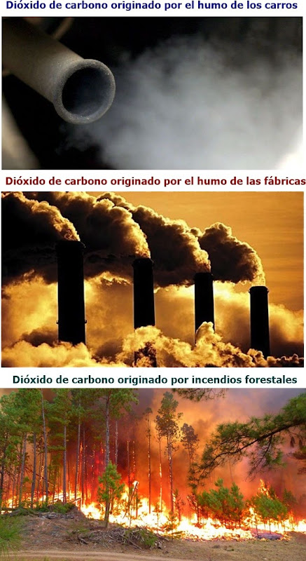 Contaminación ambiental - Dióxido de carbono