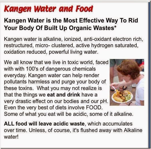 Kangen Water & Food