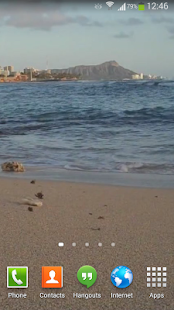 download Beach Waves Live Wallpaper HD free