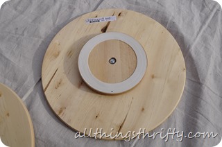 How to a spinning chore chart {out of an IKEA Lazy Susan} All Things Thrifty