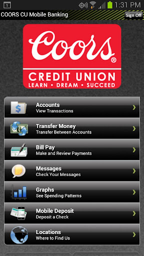 Coors CU Mobile Banking