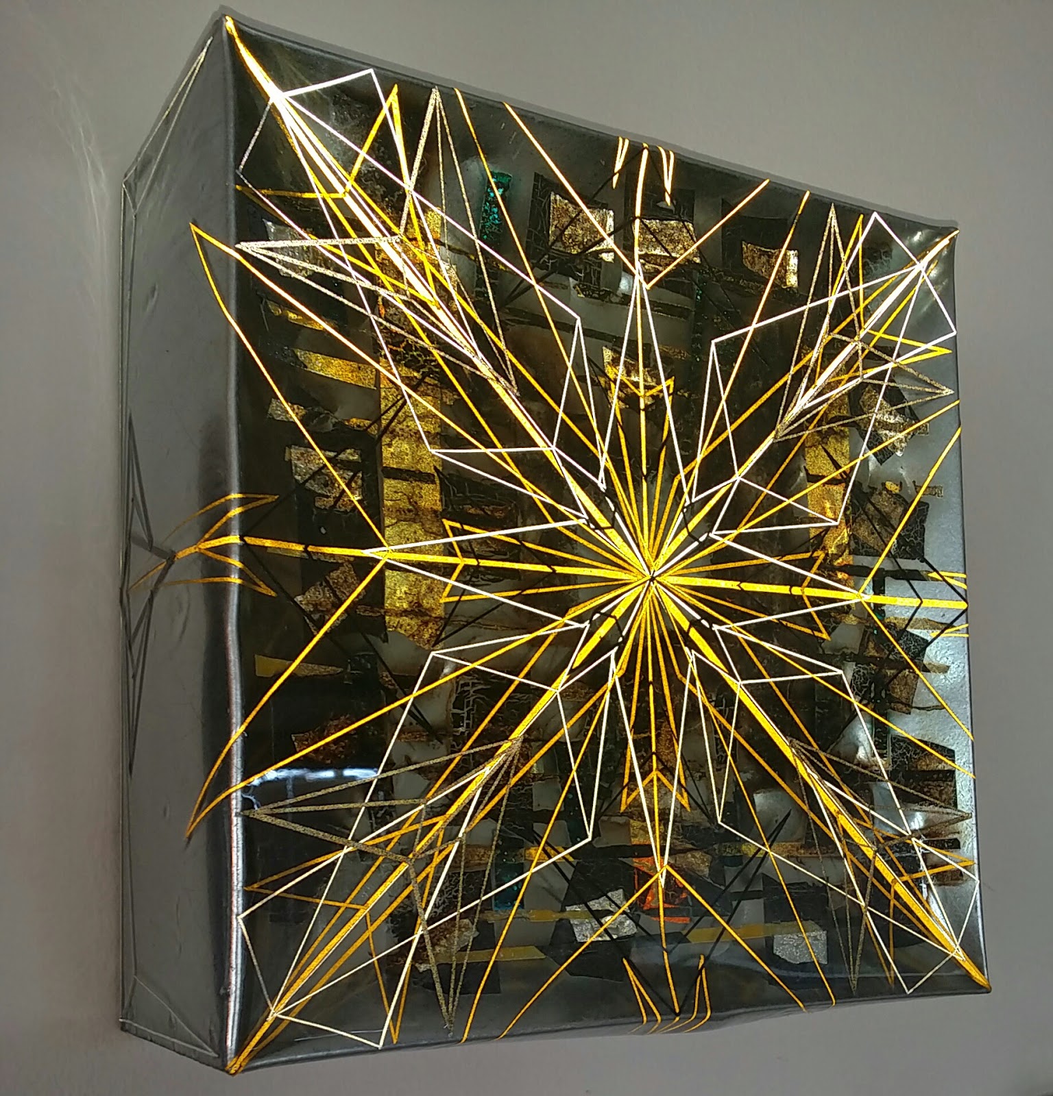 TAPED METAL CANVAS 7 layers
