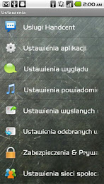 Handcent SMS Polish Language P poster 2