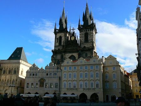 Obiective turistice Cehia: Piata Centrala din Orasul de Aur