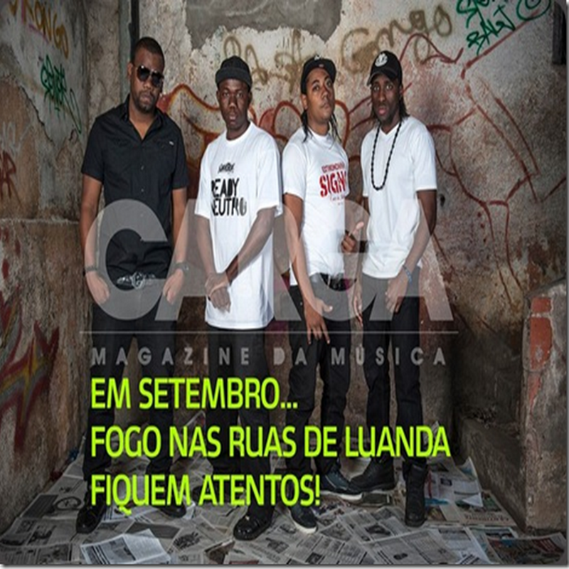 Revista Carga promete incendiar as ruas de Luanda em Setembro