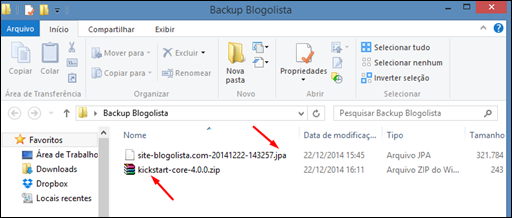 Como recuperar o backup do seu site no Joomla 2.5 - Visual Dicas