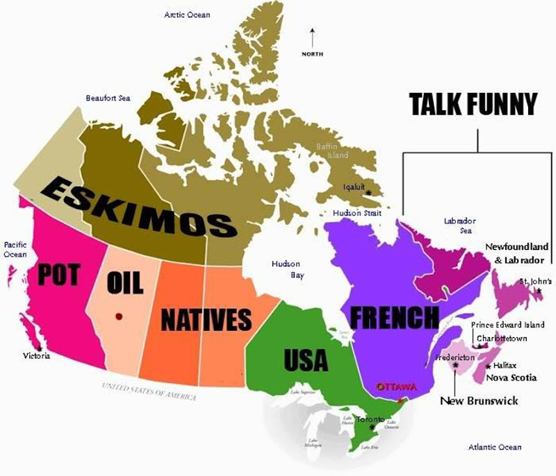 politically incorrect map of canada