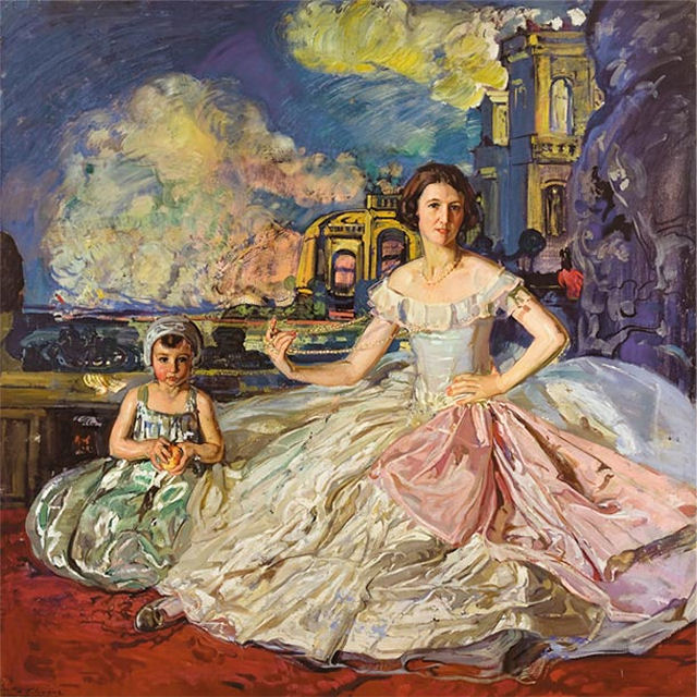 Antonio Ortiz Echagüe - 9 Retrato de Encarna Y Su Hija.jpg