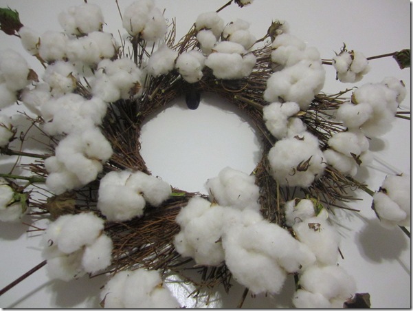 Cotton Wreath