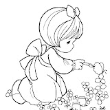 niña pinta mariposa pm