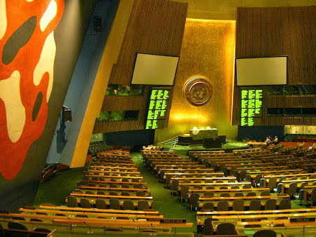Sala Marii Adunari ONU - New York