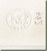 stamp and number