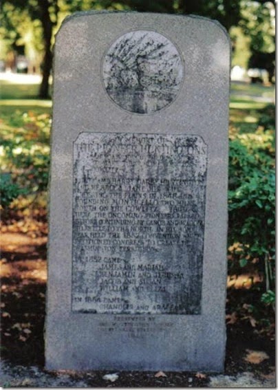 Huntington Memorial at Robert A. Long Park in Longview, Washington on September 5, 2005