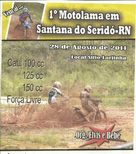 MOTO LAMA DE SANTANA DO SERIDÓ